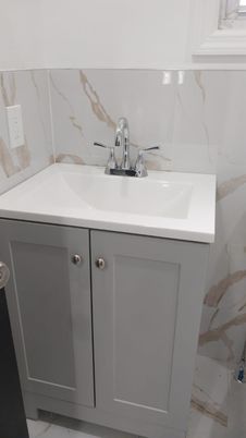 Bathroom, Interior, Marble Walls