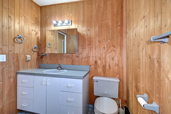 Bathroom, Interior, Wooden Walls