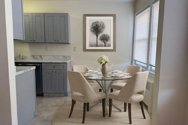 Dining room, Interior, Kitchen