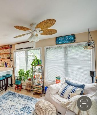 Interior, Living room, Pendant Lights, Wood Texture Flooring