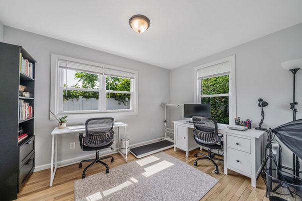 Home Office, Interior, Wood Texture Flooring