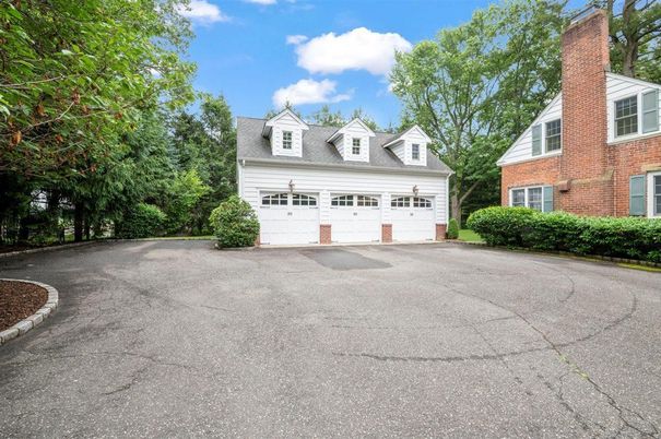 Attached, Exterior, Facade, Brick Facade, Cape Cod