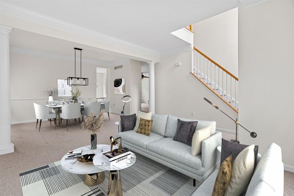 Dining room, Interior, Living room, Pendant Lights