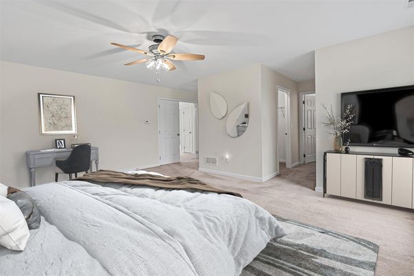 Bedroom, Home Office, Interior