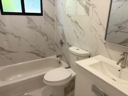 Bathroom, Interior, Marble Walls
