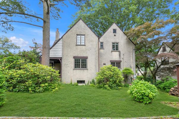 Exterior, Facade, Brick Facade, Tudor Revival