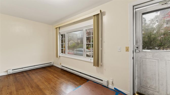 Empty room, Interior, Wood Texture Flooring