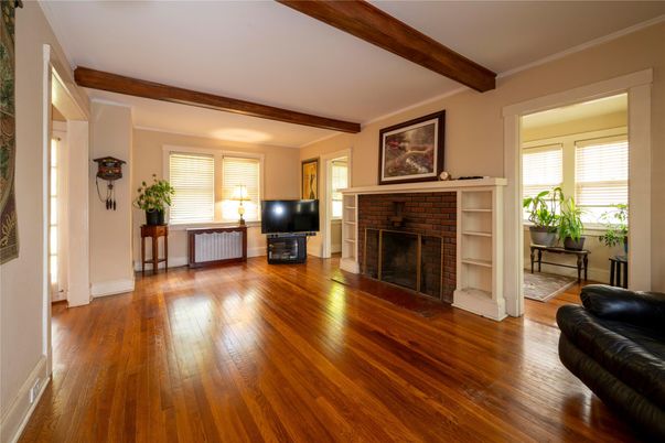 Fireplace, Interior, Wooden Beams, Wood Texture Flooring