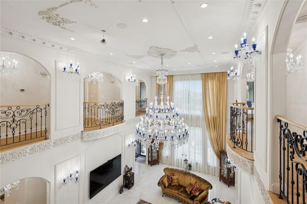 Chandelier, Interior, Recessed Lighting