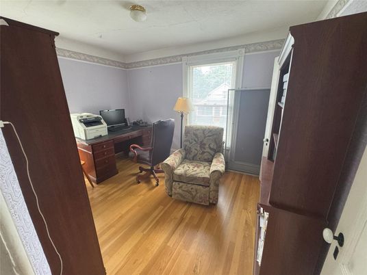 Home Office, Interior, Wood Texture Flooring