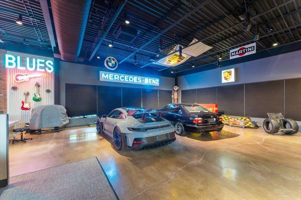 Garage, Interior, Recessed Lighting