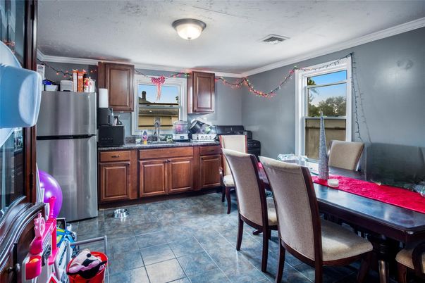 Dining room, Interior, Kitchen