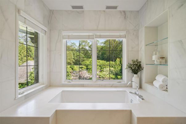 Bathroom, Interior, Marble Walls