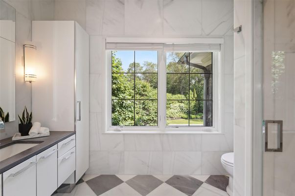 Bathroom, Interior, Marble Walls