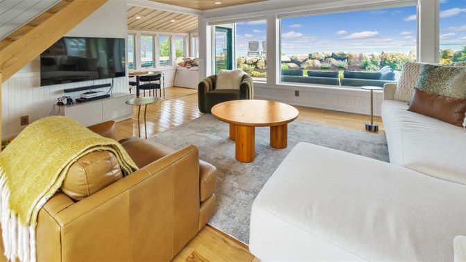 Interior, Living room, Recessed Lighting, Wooden Ceilings, Wood Texture Flooring