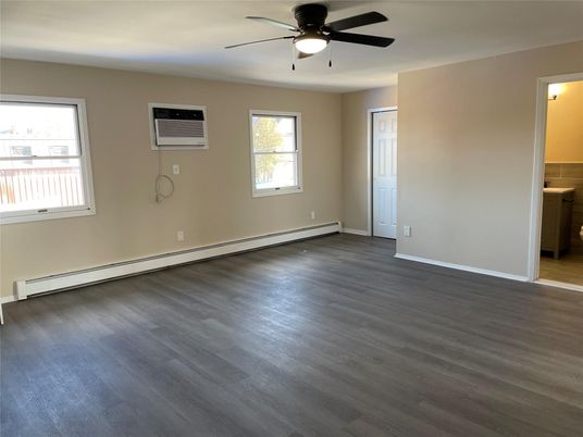 Bathroom, Empty room, Interior, Wood Texture Flooring