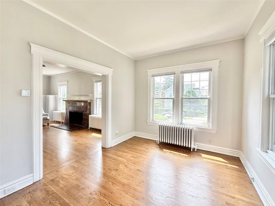 Empty room, Fireplace, Interior, Wood Texture Flooring