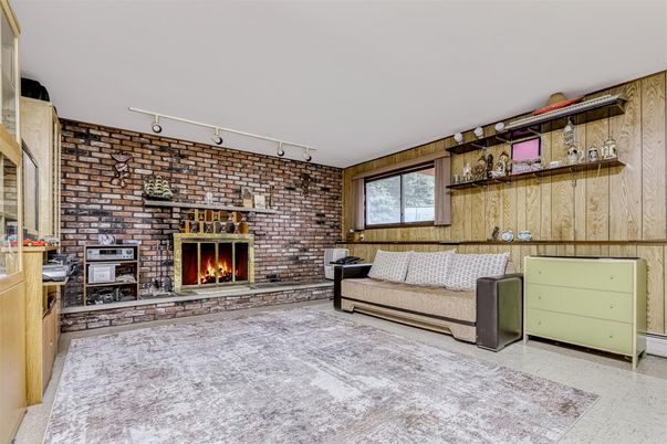 Fireplace, Interior, Stone Walls