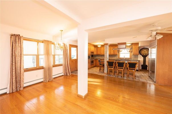 Chandelier, Dining room, Interior, Kitchen, Wood Texture Flooring