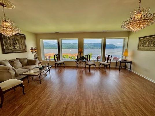 Chandelier, Interior, Living room, Water, Wood Texture Flooring
