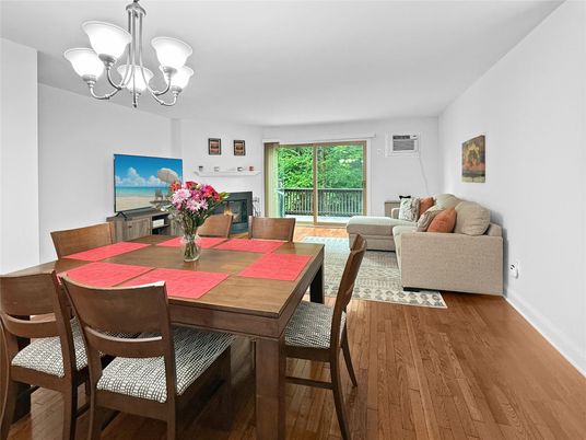 Chandelier, Dining room, Fireplace, Interior, Living room, Wood Texture Flooring
