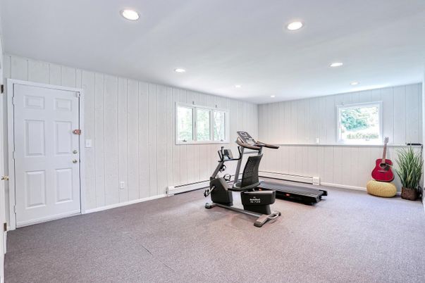 Fitness Equipment, Interior, Recessed Lighting