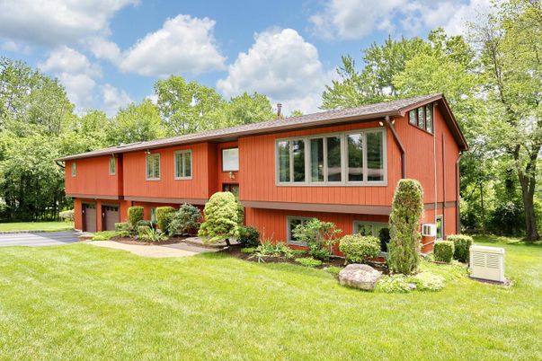 Attached, Backyard, Exterior, Facade, Raised Ranch