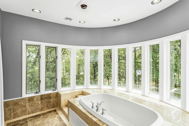 Bathroom, Interior, Recessed Lighting