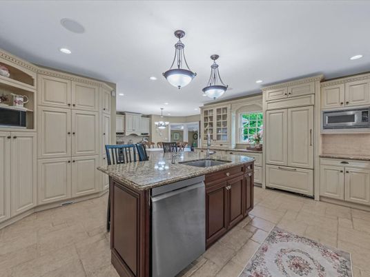 Interior, Kitchen, Pendant Lights, Recessed Lighting