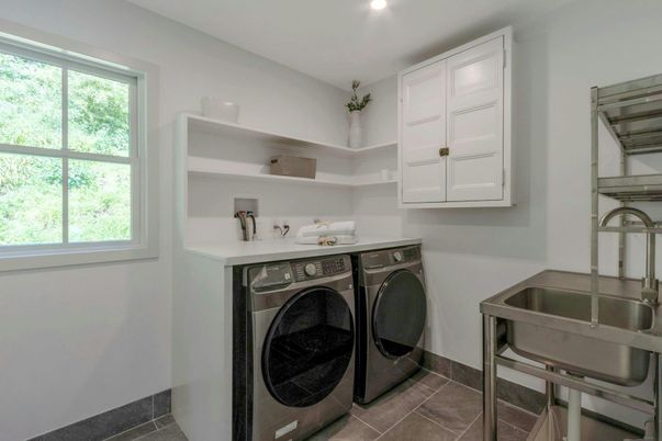 Interior, Recessed Lighting, Washer