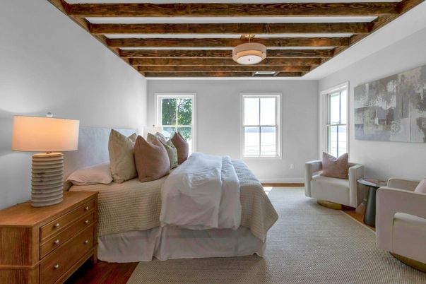 Bedroom, Interior, Wooden Beams, Wooden Ceilings, Wood Texture Flooring