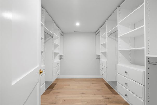 Interior, Recessed Lighting, Walk-in Closets, Wood Texture Flooring