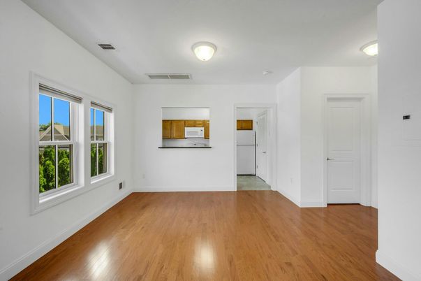 Empty room, Interior, Wood Texture Flooring