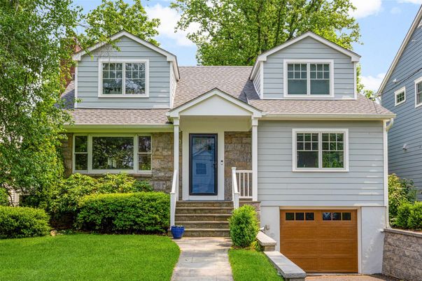 Attached, Exterior, Facade, Raised Ranch
