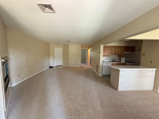 Empty room, Interior, Kitchen