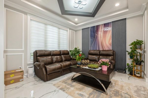 Interior, Living room, Marble, Recessed Lighting