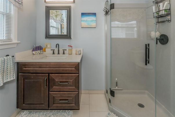 Bathroom, Glass Shower, Interior
