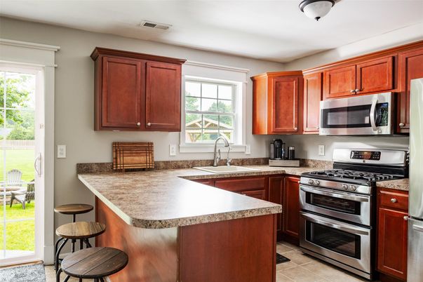 Interior, Kitchen, Stainless Steel Appliances