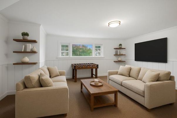 Game Room, Interior, Living room