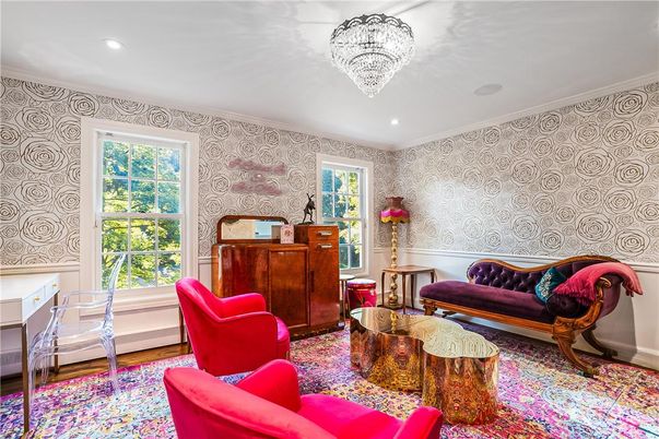Chandelier, Interior, Living room, Recessed Lighting
