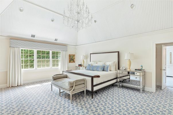 Bedroom, Chandelier, Interior