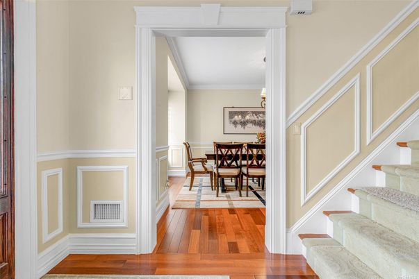 Dining room, Interior, Wood Texture Flooring