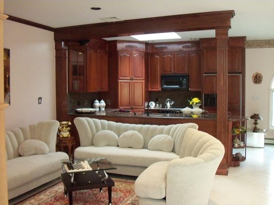 Interior, Kitchen, Living room, Recessed Lighting
