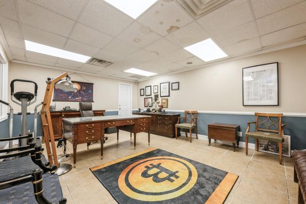 Home Office, Interior, Recessed Lighting