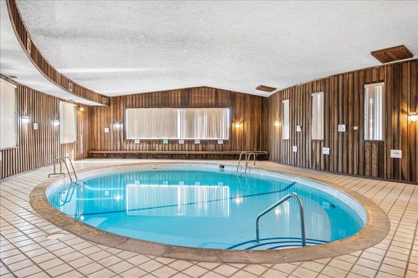 Interior, Pool, Wooden Walls