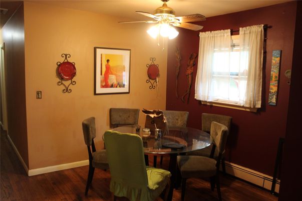 Dining room, Interior, Wood Texture Flooring