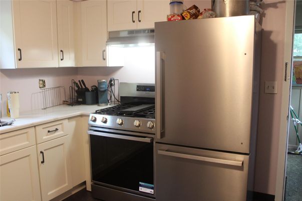 Interior, Kitchen, Stainless Steel Appliances, Tile Countertops
