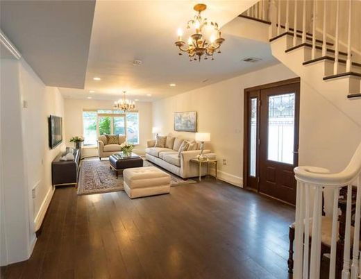 Chandelier, Interior, Living room, Recessed Lighting, Wood Texture Flooring