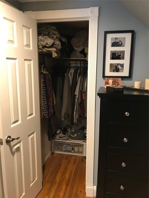 Interior, Walk-in Closets, Wood Texture Flooring