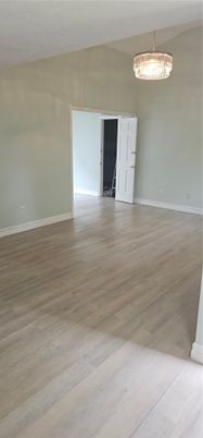 Chandelier, Empty room, Interior, Wood Texture Flooring
